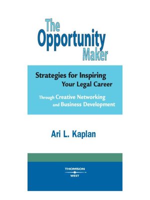cover image of The Opportunity Maker